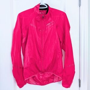 Craft Performance Light Wind Jacket bright pink small